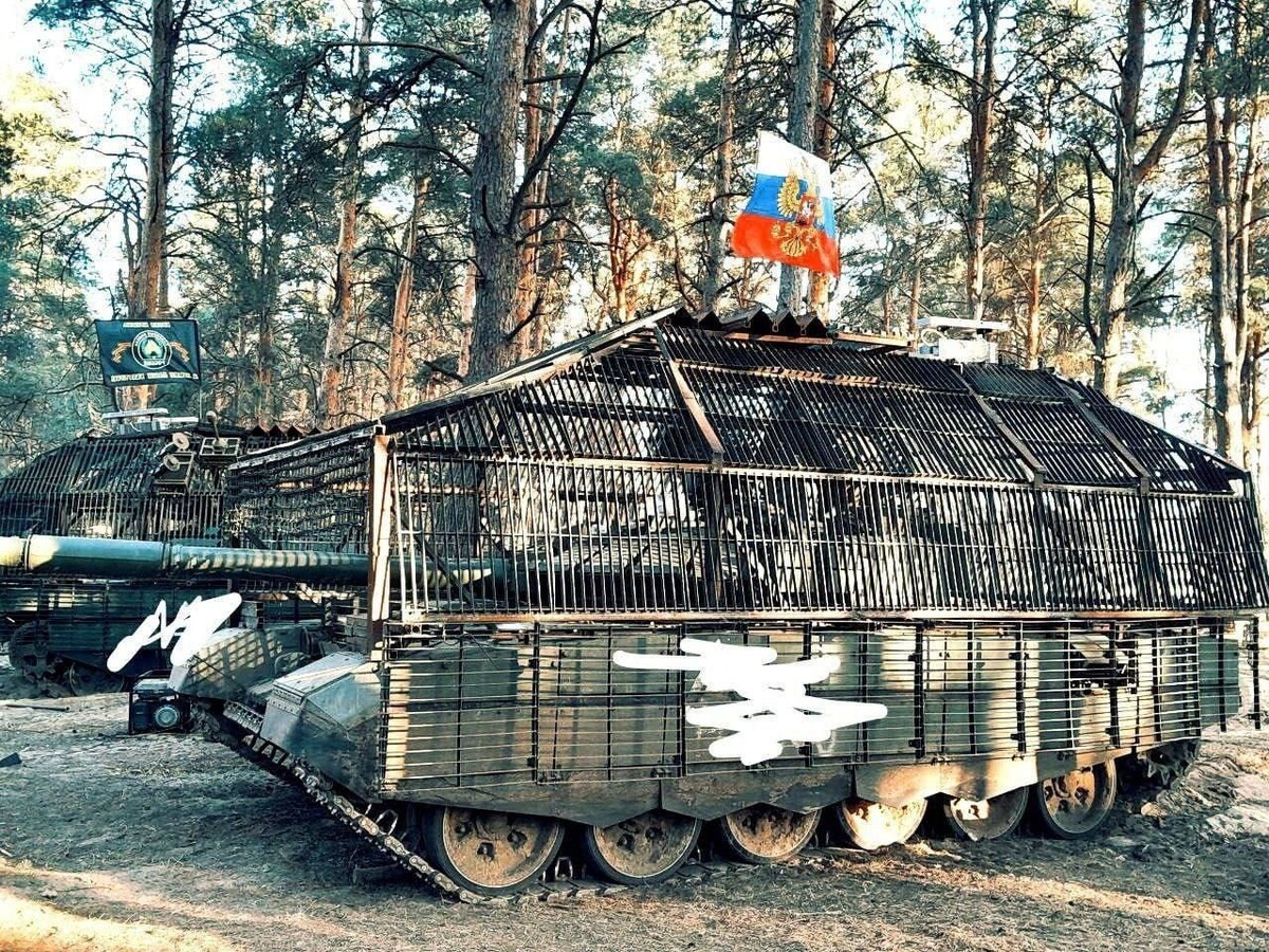 Со временем привыкли и к таким танкам...
