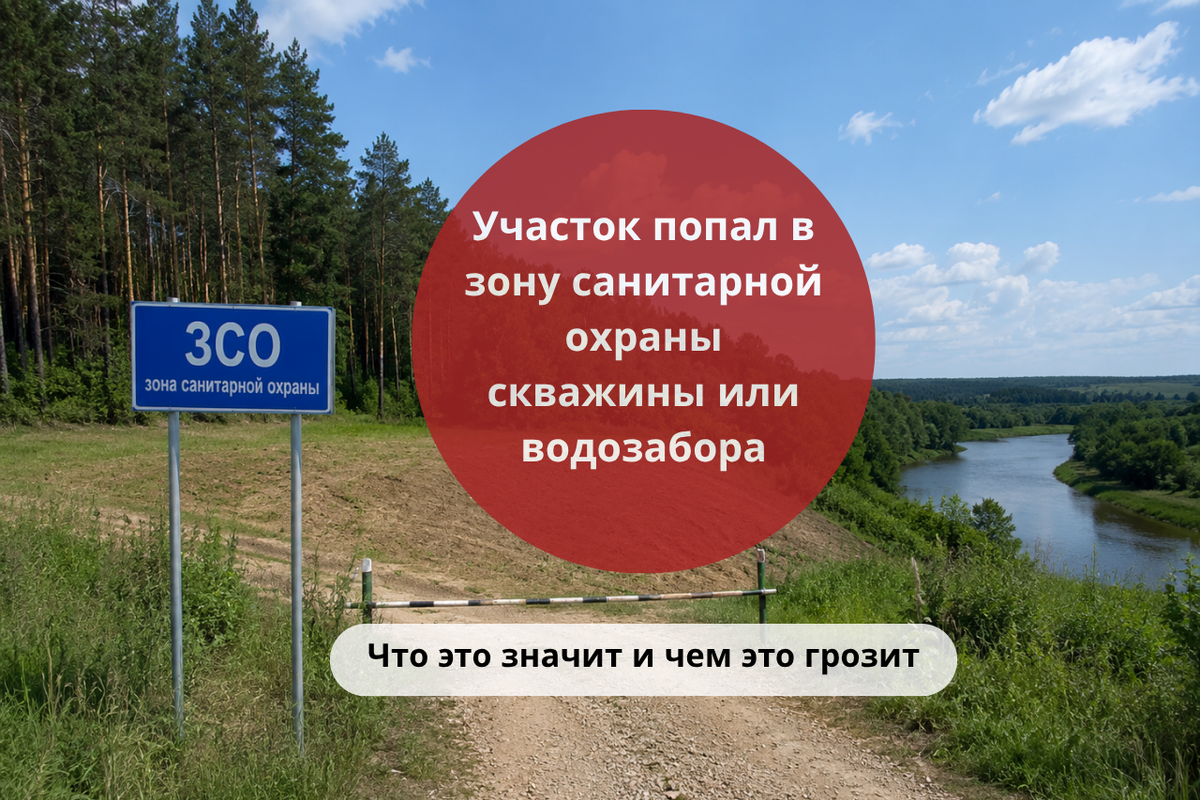 Участок попал в зону санитарной охраны скважины или водозабора: что это значит и чем это грозит / Правовой центр «Два М»