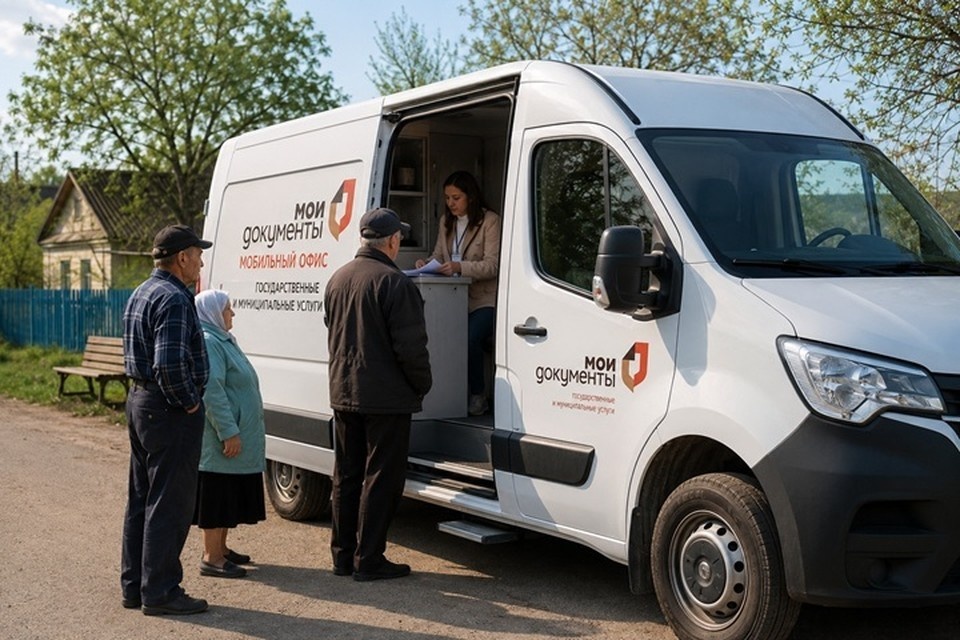    В Херсонской области утвердили график работы мобильных офисов МФЦ на период с 18 по 22 мая. Фото сгенерировано с помощью нейросетей