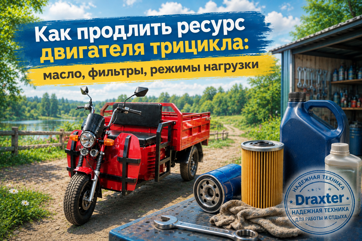 Грузовой трицикл Draxter, Станкопромгрупп