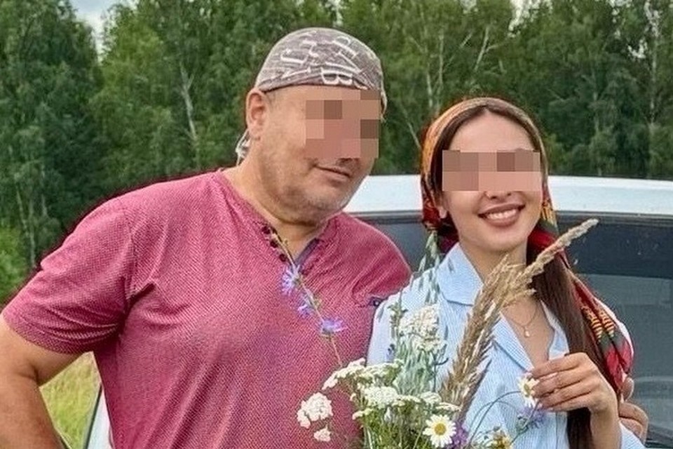 Погибший мужчина с дочерью. Фото предоставлено Башинформу