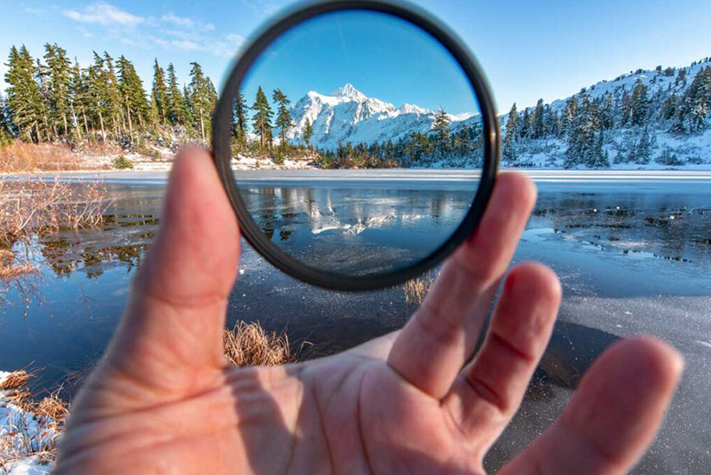 Вид через фильтр / Фото: digitalcameraworld.com