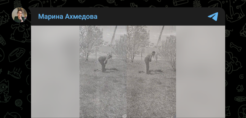 Фото: Telegram-канал "Марина Ахмедова"