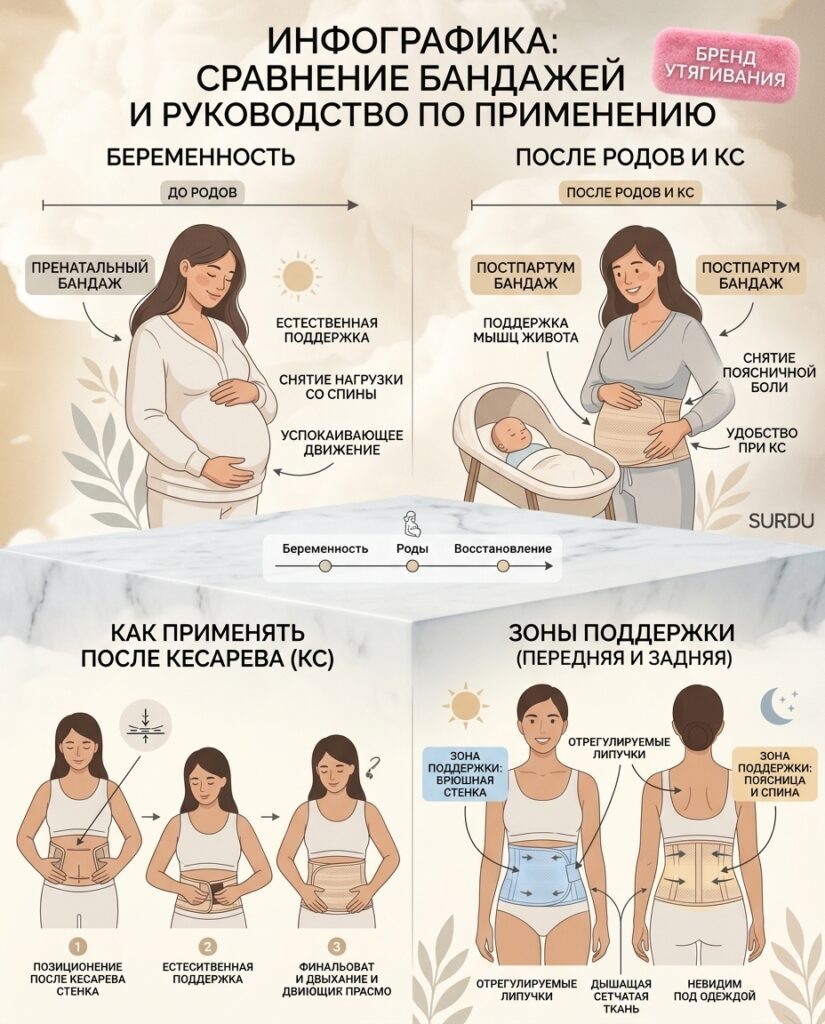    kak-vybrat-bandazh-pri-beremennosti-otlichiya-ot-poslerodovogo-i-sovety-po-ispolzovaniyu Surdu