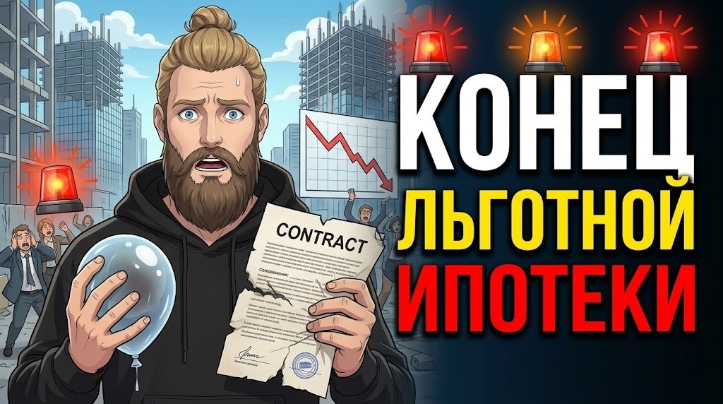 Льготная ипотека сворачивается — что будет с новостройками и твоей квартирой