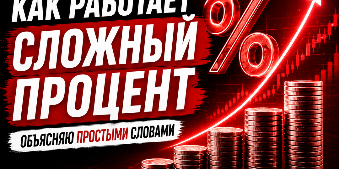 Как работает сложный процент: объясняю простыми словами