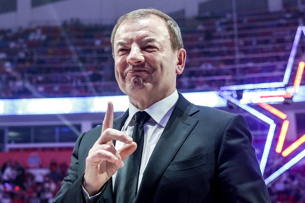    Сергей Кущенко по итогам сезона 2005/06 был признан лучшим менеджером Евролиги. / Фото: Михаил Синицын/ТАСС