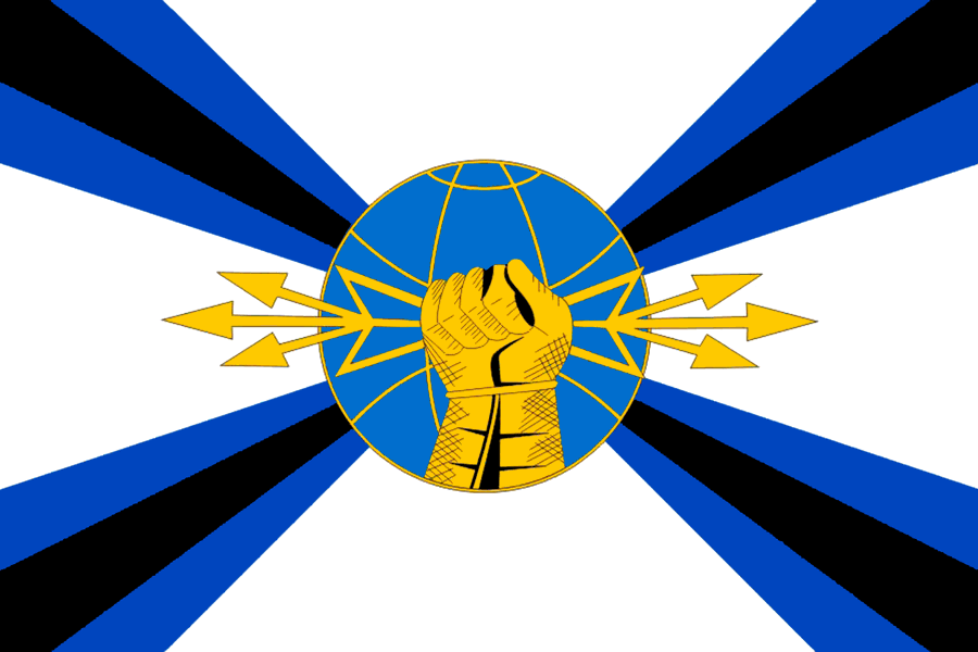 Флаг войск РЭБ ВС РФ. Источник: wikimedia.org