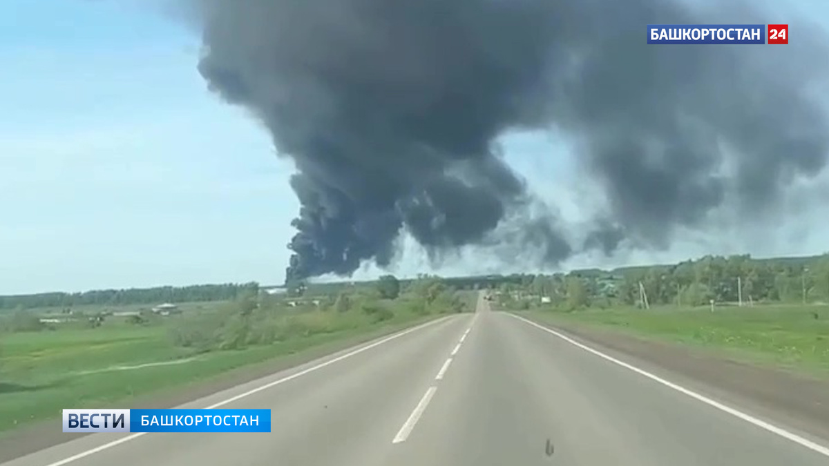    На нефтебазе в Уфимском районе, где произошел крупный пожар, нашли три тела