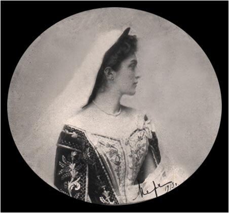 Фрейлина императрицы Александры Федоровны, княжна Мери Шервашидзе
