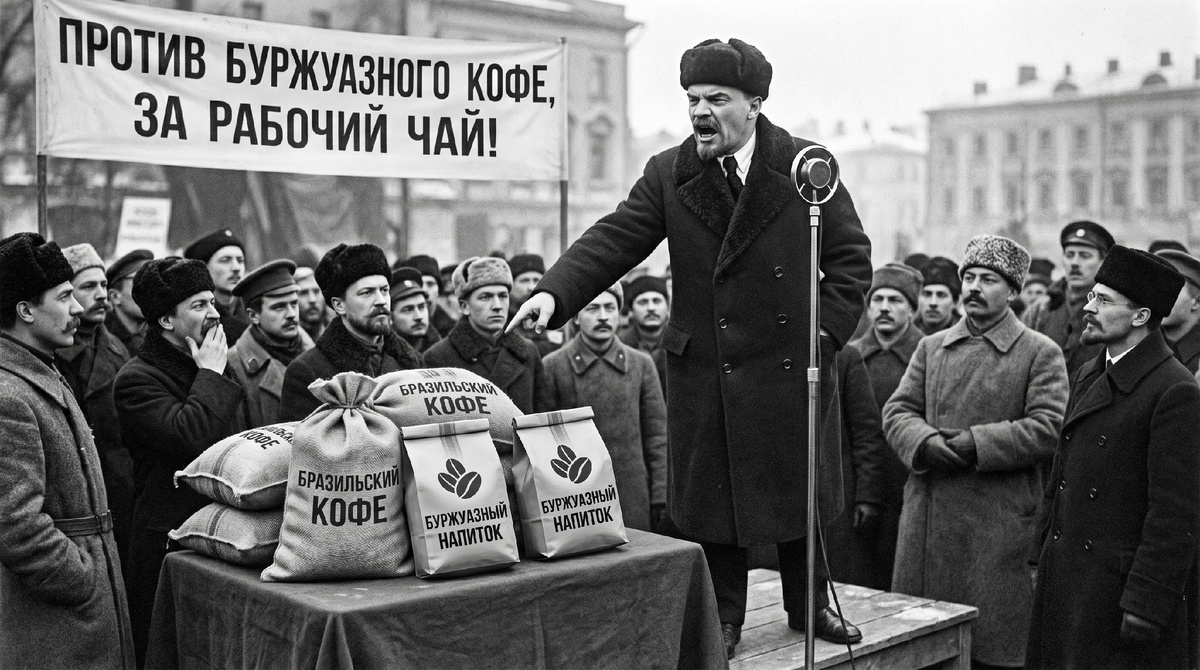Ленин и люди на фото - настоящие, фотошоп - мой