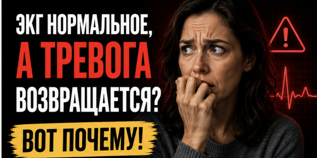 Почему при желудочковых экстрасистолах после нормального ЭКГ многие успокаиваются ровно на один день, а затем тревога возвращается