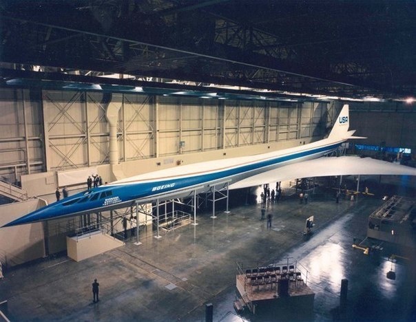 Макет Boeing 2707 