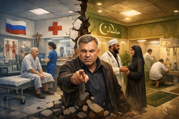    «Для кого и для чего вы это делаете?» — Кирилл Кабанов о том, как Роскачество планирует внедрить намаз, омовения и халяль в российские больницы