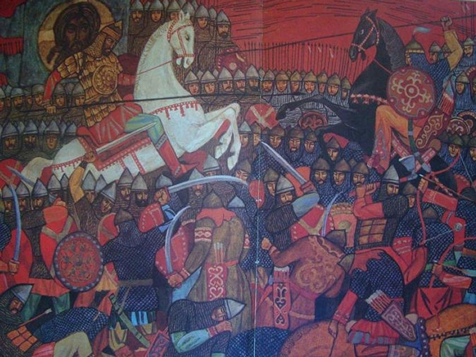Иллюстрация из книги "Слово о полку Игореве