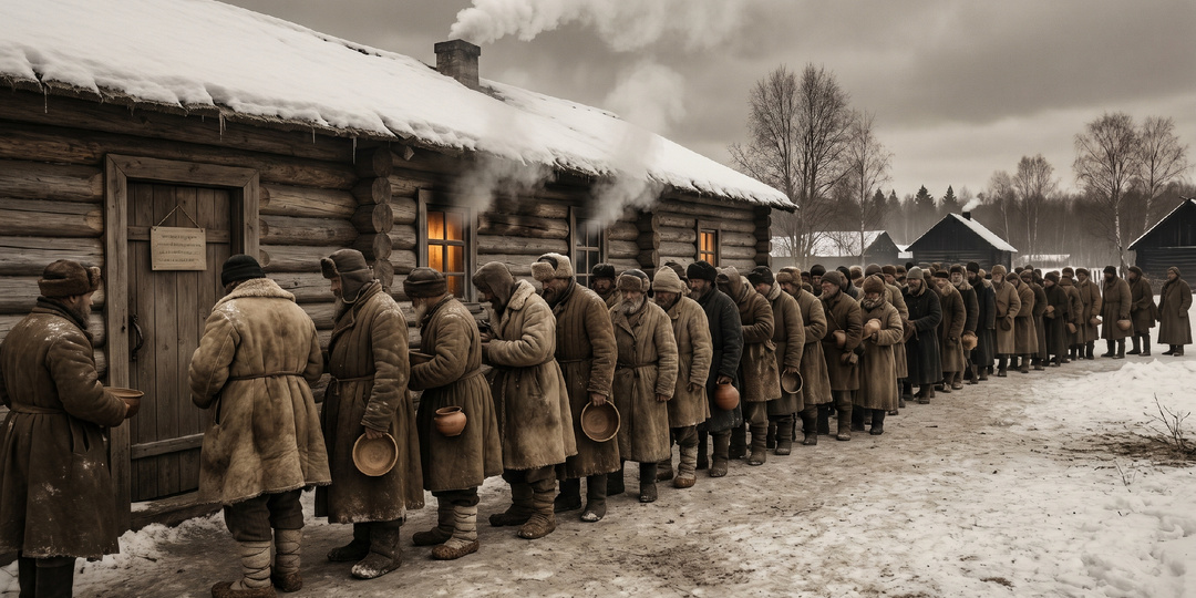 1891: как Толстой кормил 13 000 голодных в день