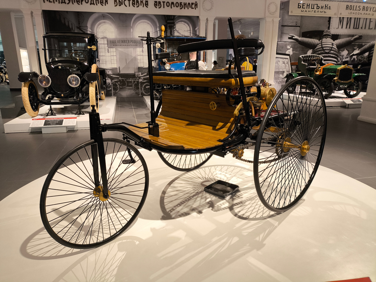 Benz Ptent-Motorwagen, 1886