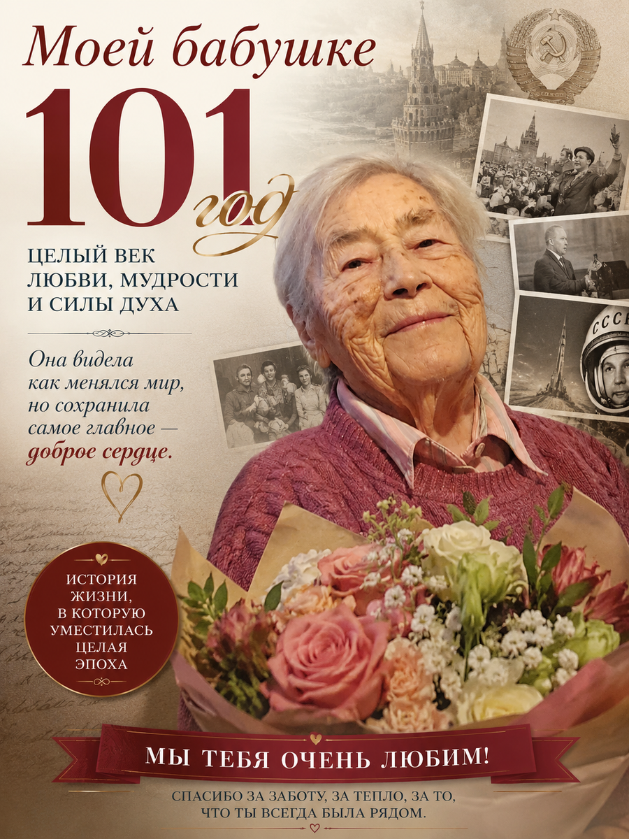 Латыпова Разия Хасановна «Она пережила целый век, но сохранила самое главное — доброе сердце.»© Александер Арсланов