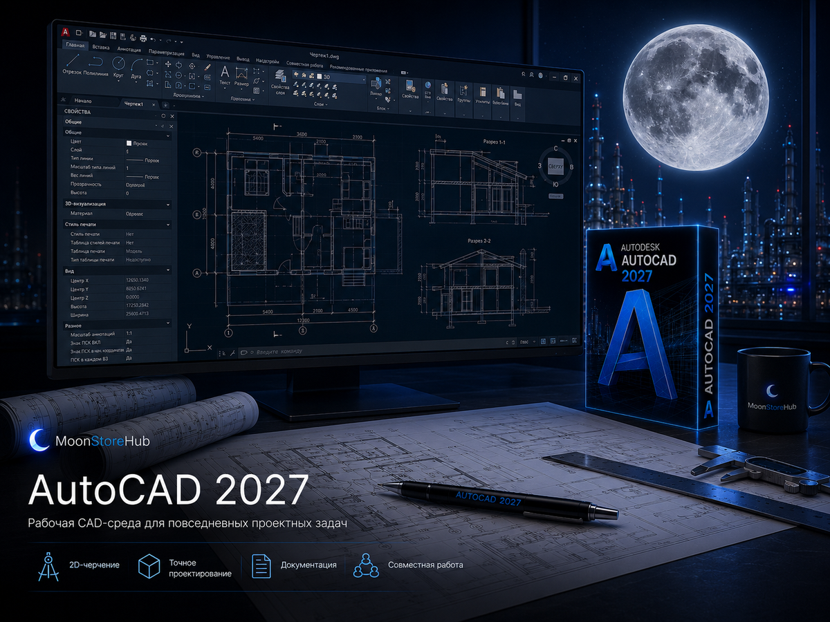 Рабочая CAD-среда должна быть удобной не только на старте, но и в ежедневной проектной нагрузке.