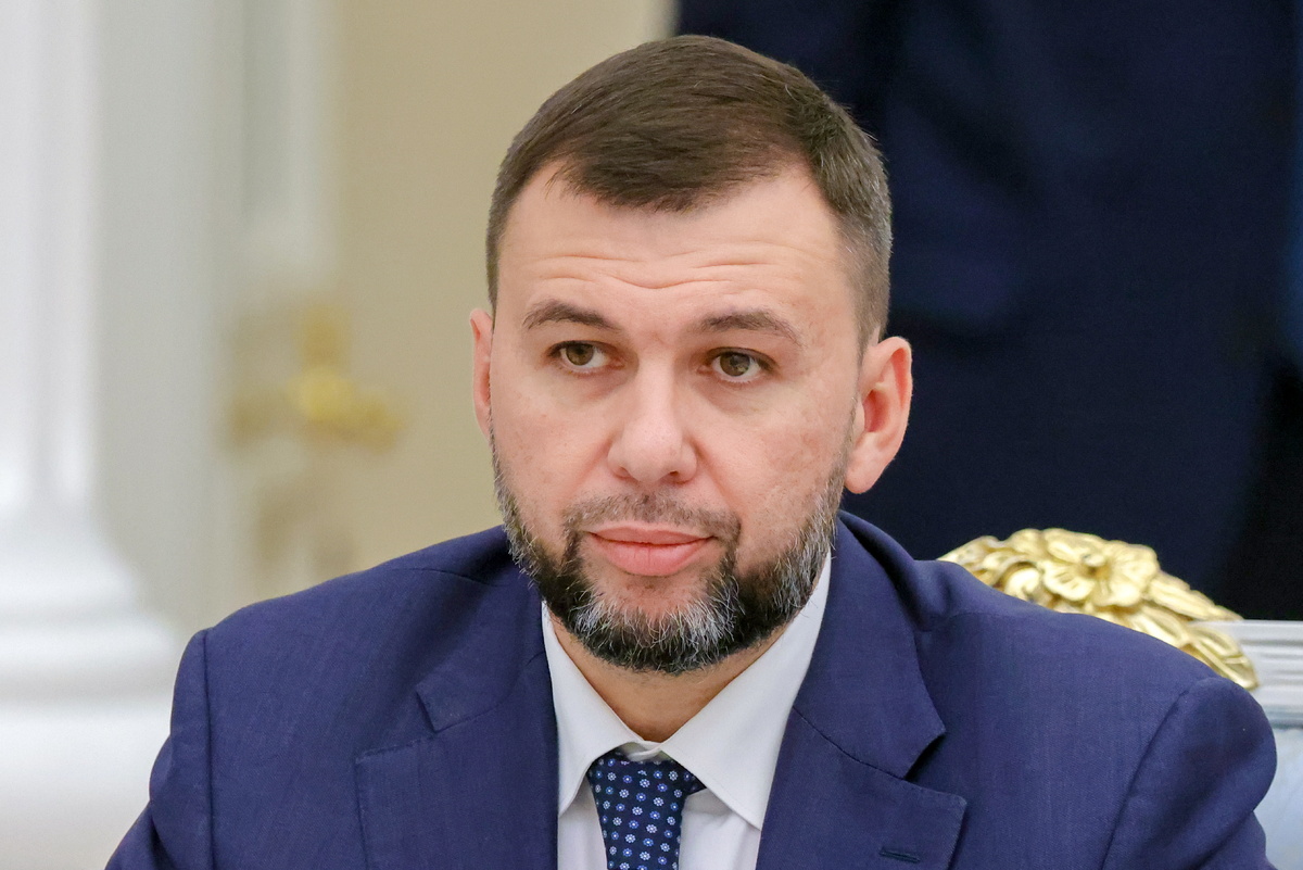    Глава ДНР Денис Пушилин  Софья Сандурская/ТАСС