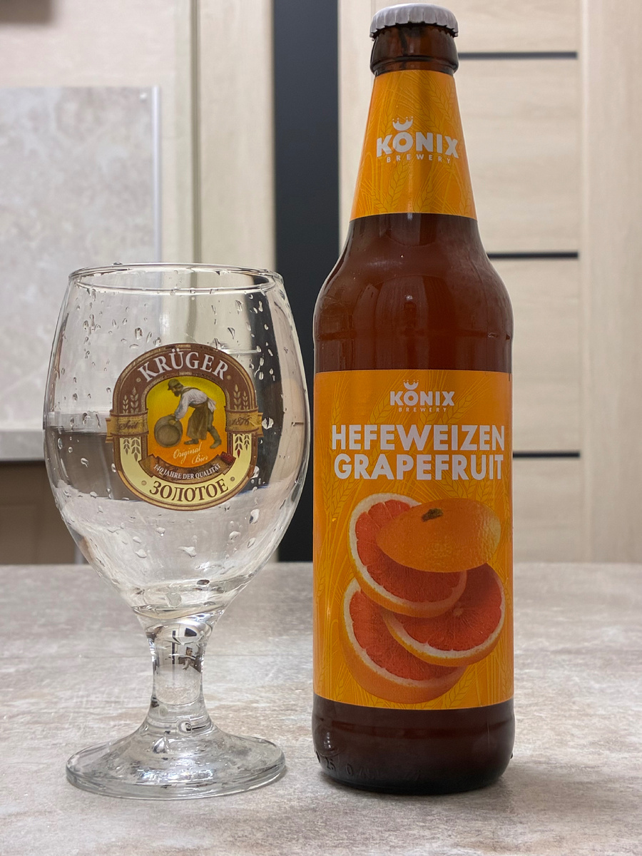 Konix Hefeweizen Grapefruit, 4.5% alc.
