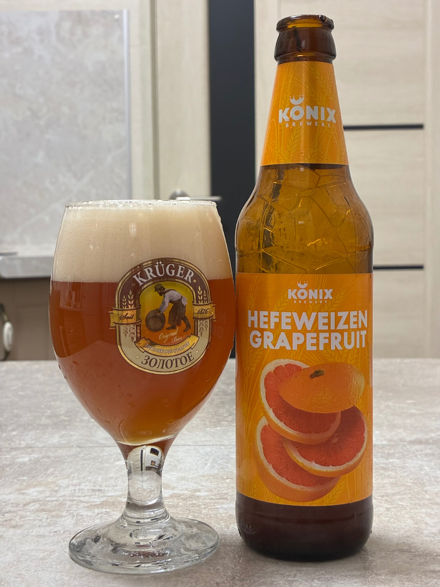 Konix Hefeweizen Grapefruit, 4.5% alc.