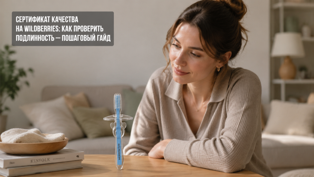    Шаги по проверке сертификата качества на платформе Wildberries. Kunder