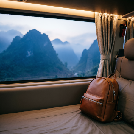 Комфорт с первых километров: личный отсек в VIP Cabin Bus позволяет полностью восстановить силы перед дорогой.