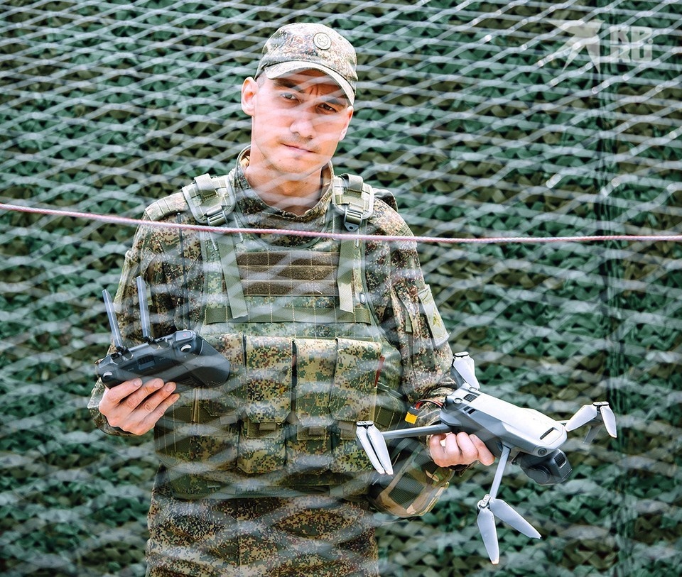    Фото: российский боец с позывным «Коптер» Григорий КУБАТЬЯН