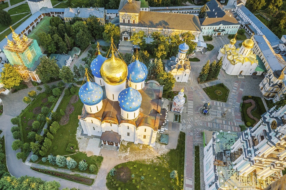    Сергиев Посад. Ансамбль Троице-Сергиевой лавры. Памятник русской архитектуры, объект Всемирного наследия. / Фото: iStock
