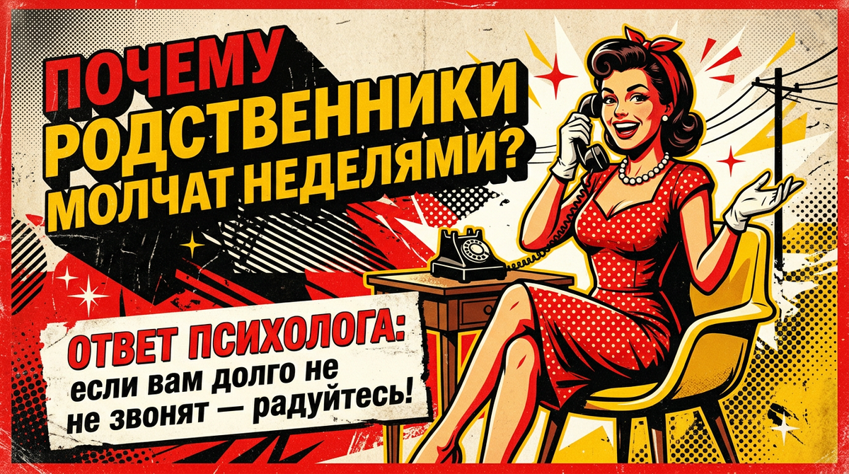 Почему родственники молчат неделями