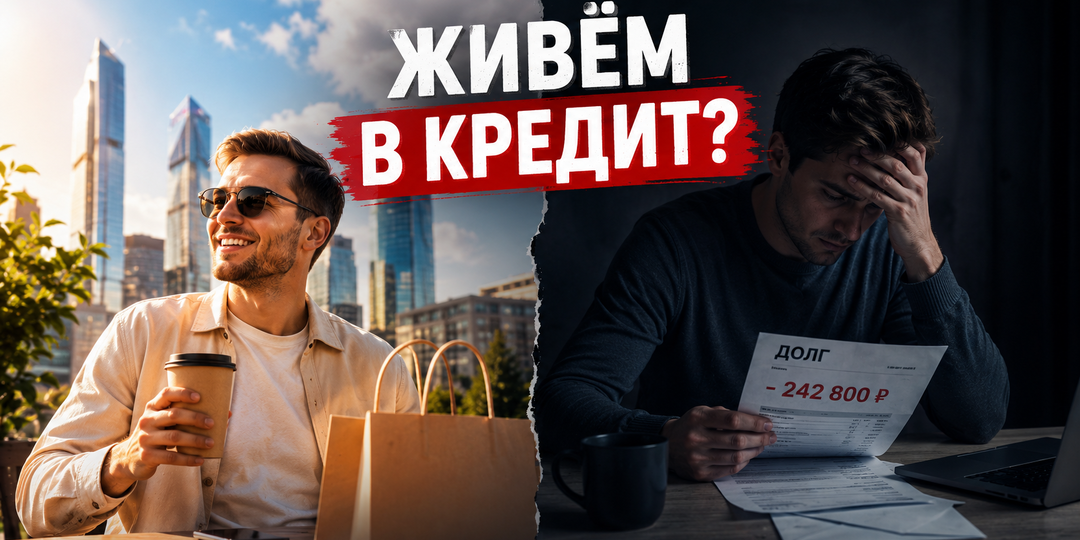 Почему вся Россия живёт в долг