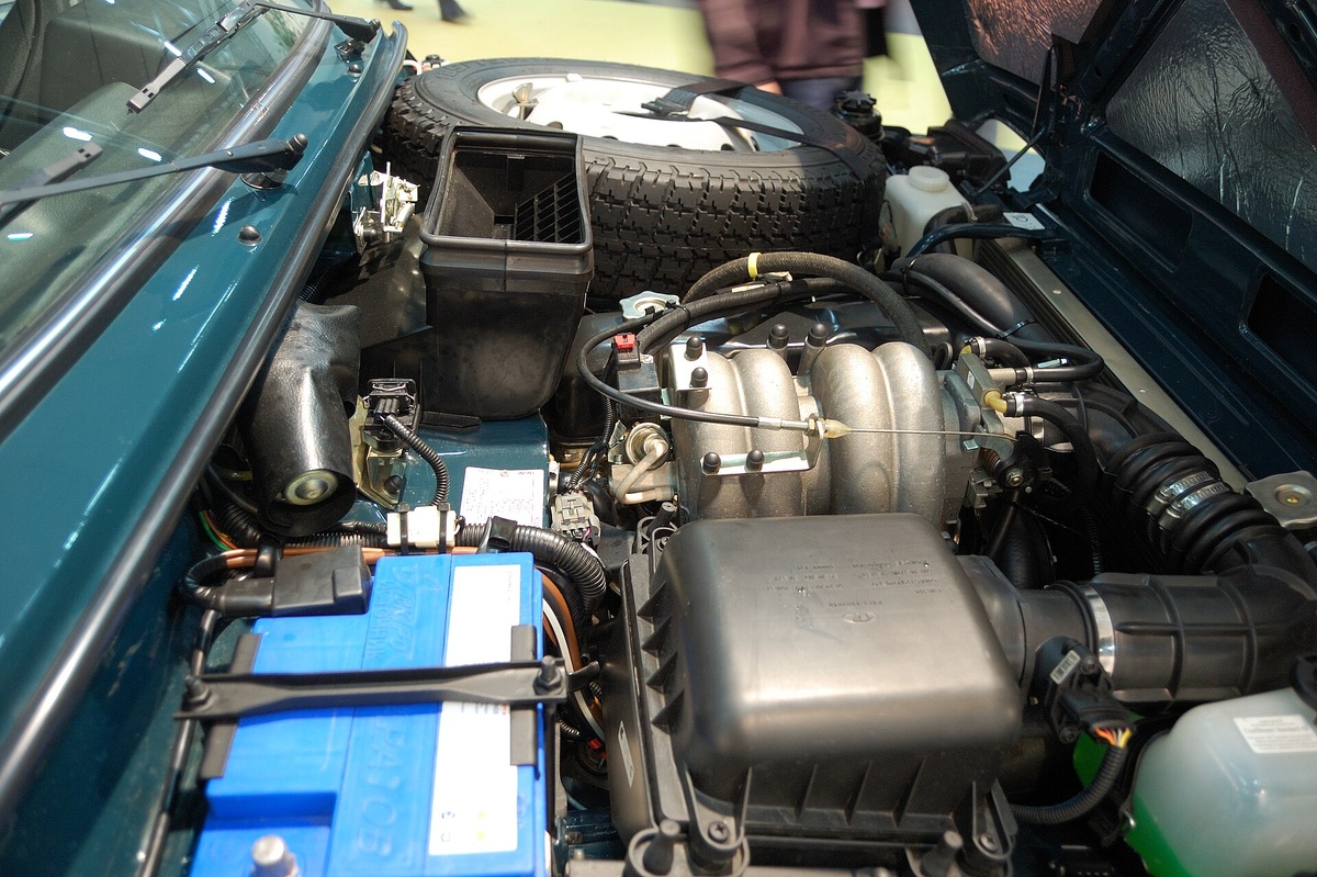 Автор: 	Cha già José / Лицензия: CC BY-SA 2.0 / Источник - https://commons.wikimedia.org/wiki/File:Lada_Niva_(engine)_-_Flickr_-_Cha_già_José.jpg