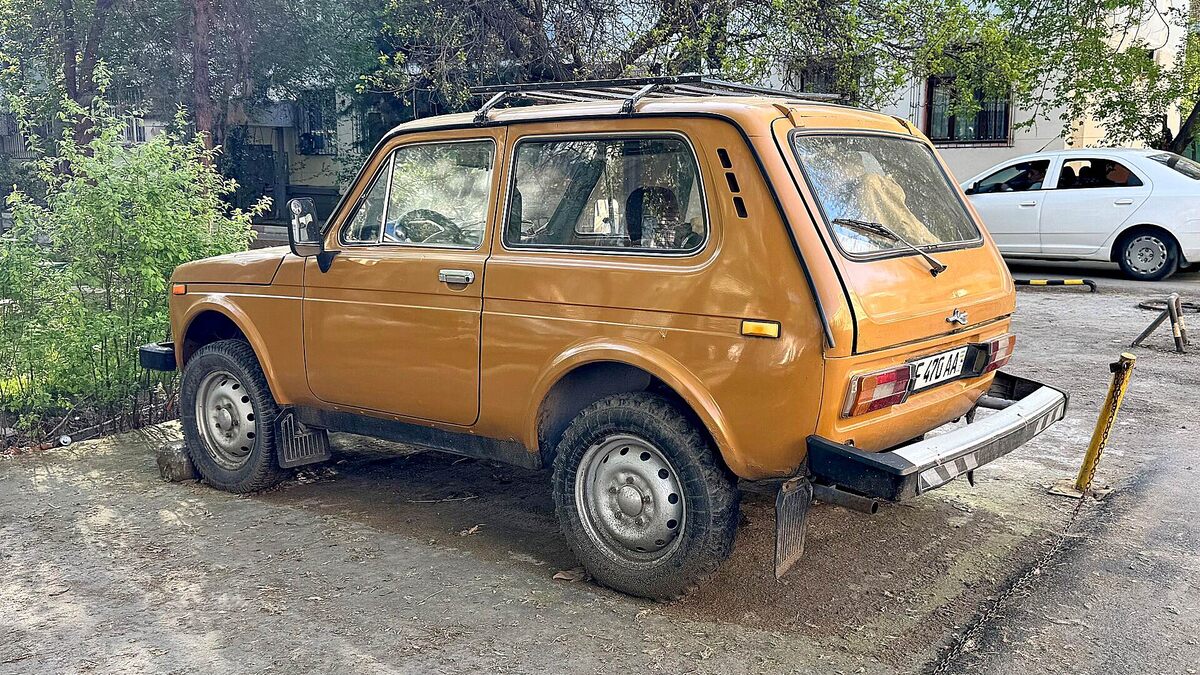 Автор: Jamshid Nurkulov / Лицензия: CC BY 4.0 / Источник - https://commons.wikimedia.org/wiki/File:VAZ-2121_(Niva)._Tashkent,_Chilonzor-3.jpg