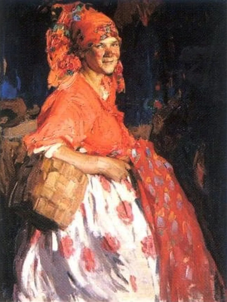 Абрам Архипов. «Девушки», 1920-е годы, Государственный Русский музей, Санкт-Петербург © Public domain