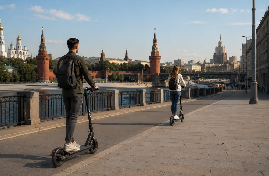 В 2026 году самокатчики стали неотъемлимой частю ежедневной жизни столицы.