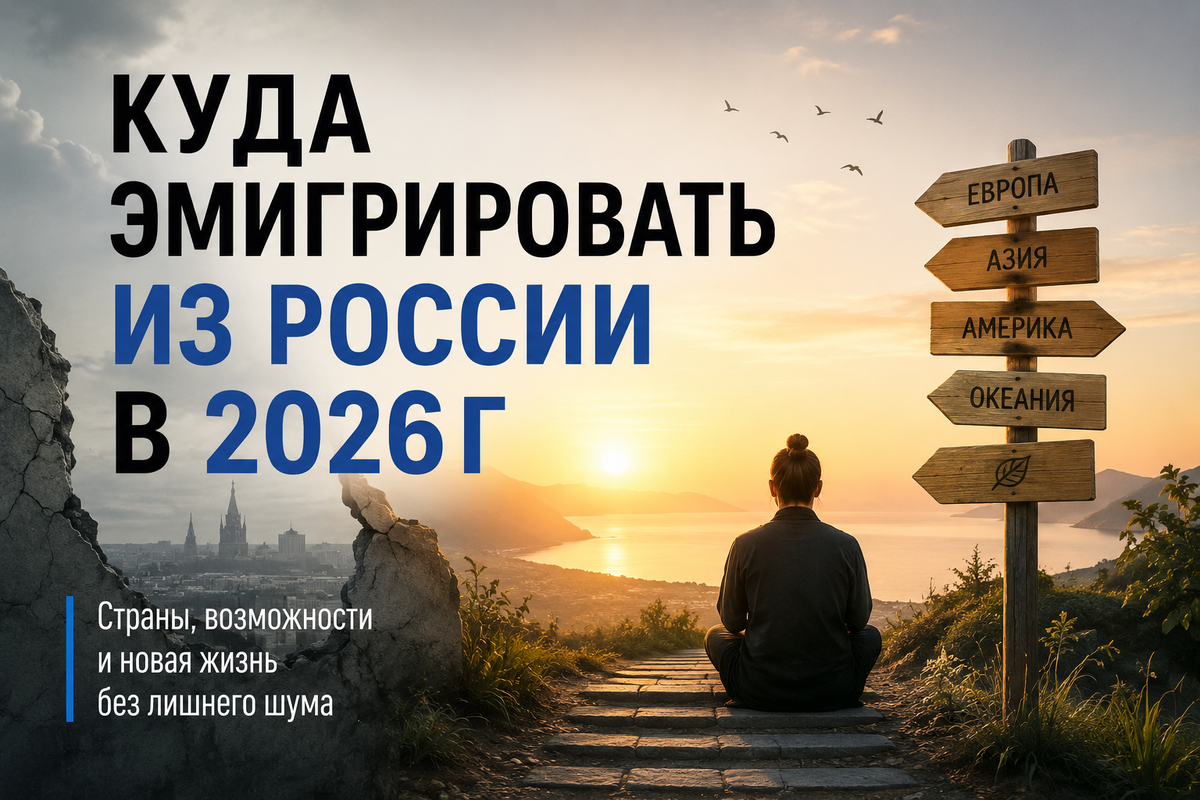 Куда эмигрировать из России в 2026 году: в какую страну проще всего уехать? Разбор на примере Сербии