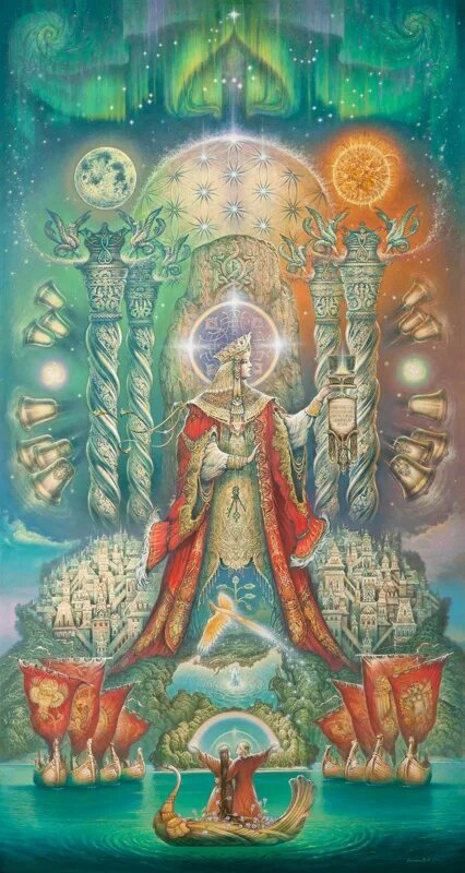 Мать Мира (Хранительница Мира). Художник Александр Угланов