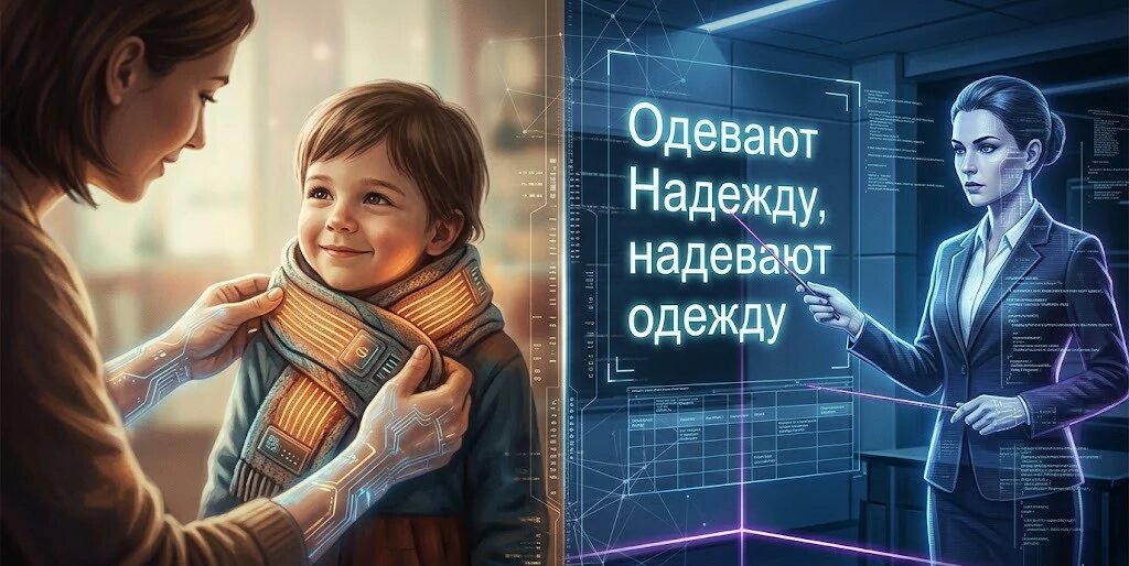Одеть Надежду, надеть одежду