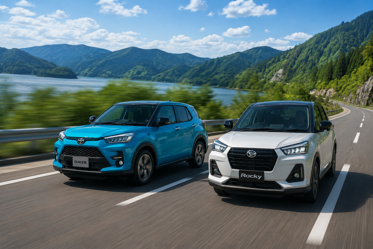 Toyota Raize и Daihatsu Rocky