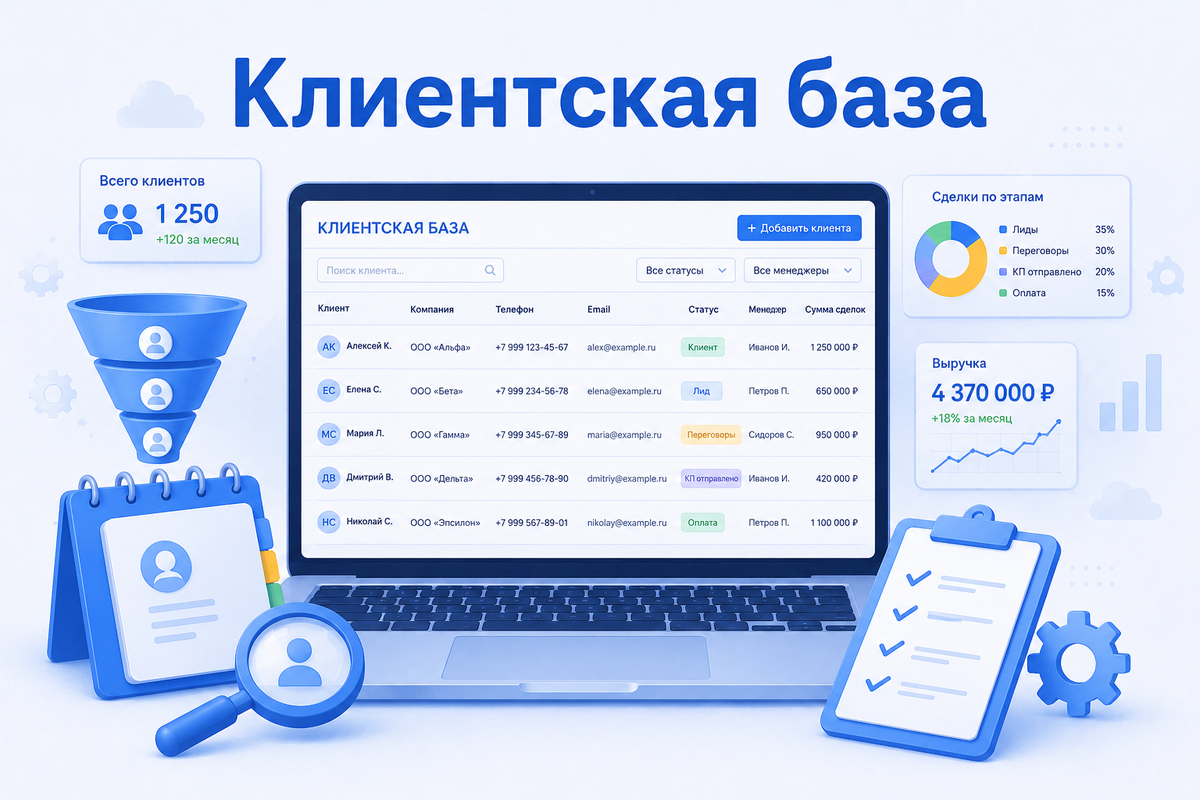 Что такое клиентская база