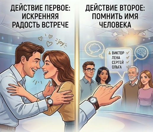 Запомни имя. Обрадуйся встрече. Этого уже достаточно