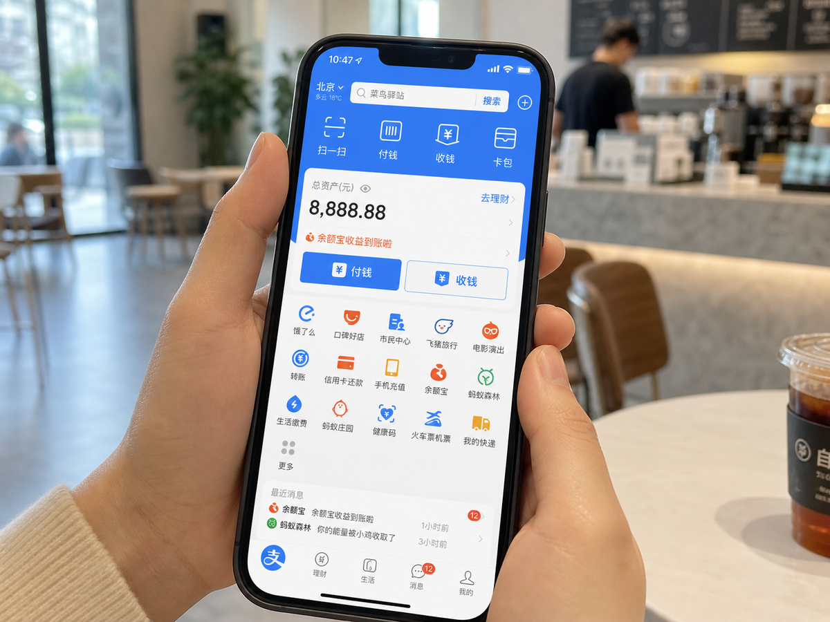 Alipay проще всего зарегистрировать дома — верификация по загранпаспорту занимает минут 10