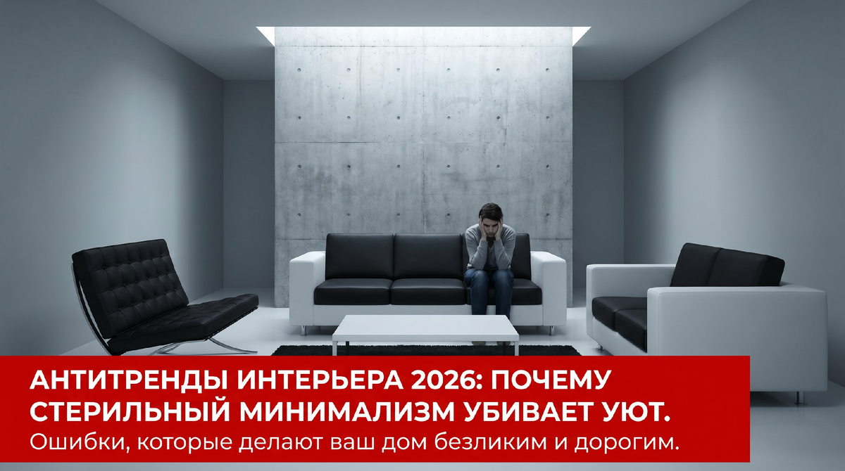 Дизайн интерьера 2026 - СТРОЙКОНСЬЕРЖ