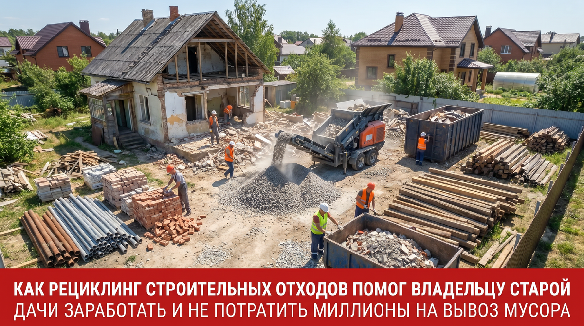 Рециклинг строительных отходов - СТРОЙКОНСЬЕРЖ