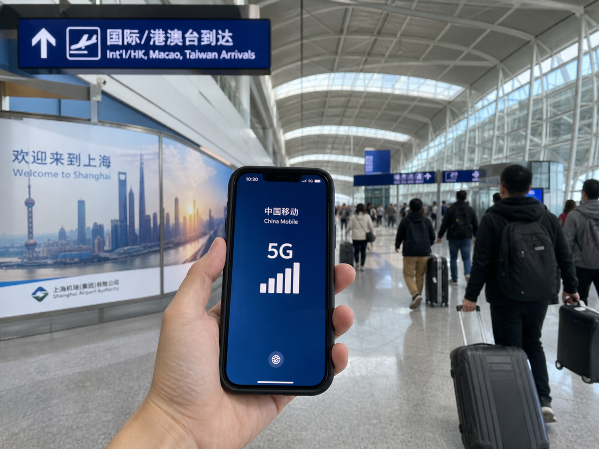 5G в Китае работает отлично — главное решить вопрос с симкой до того, как оказался в аэропорту без интернета