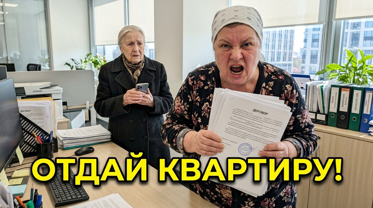 Кто бы мог подумать, что под скромным платочком прихожанки прячется хищная аферистка с железной хваткой маклера.