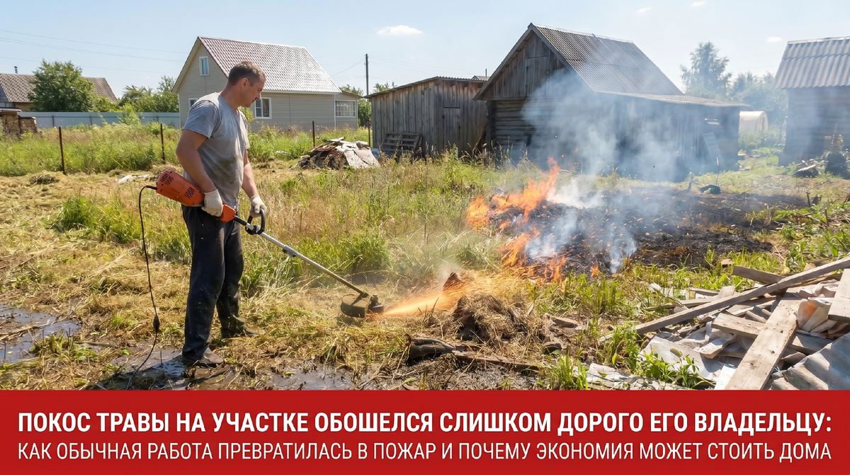 Профессиональный покос травы на участке - СТРОЙКОНСЬЕРЖ