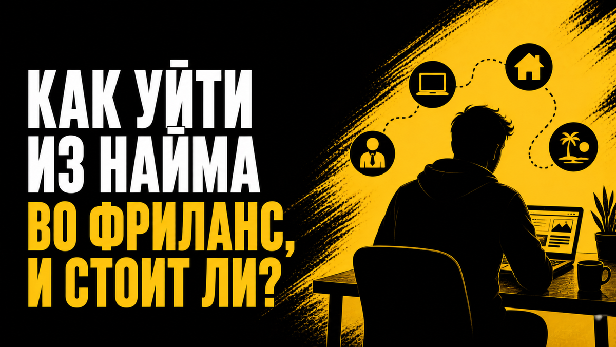 Как уйти из найма во фриланс, и стоит ли?