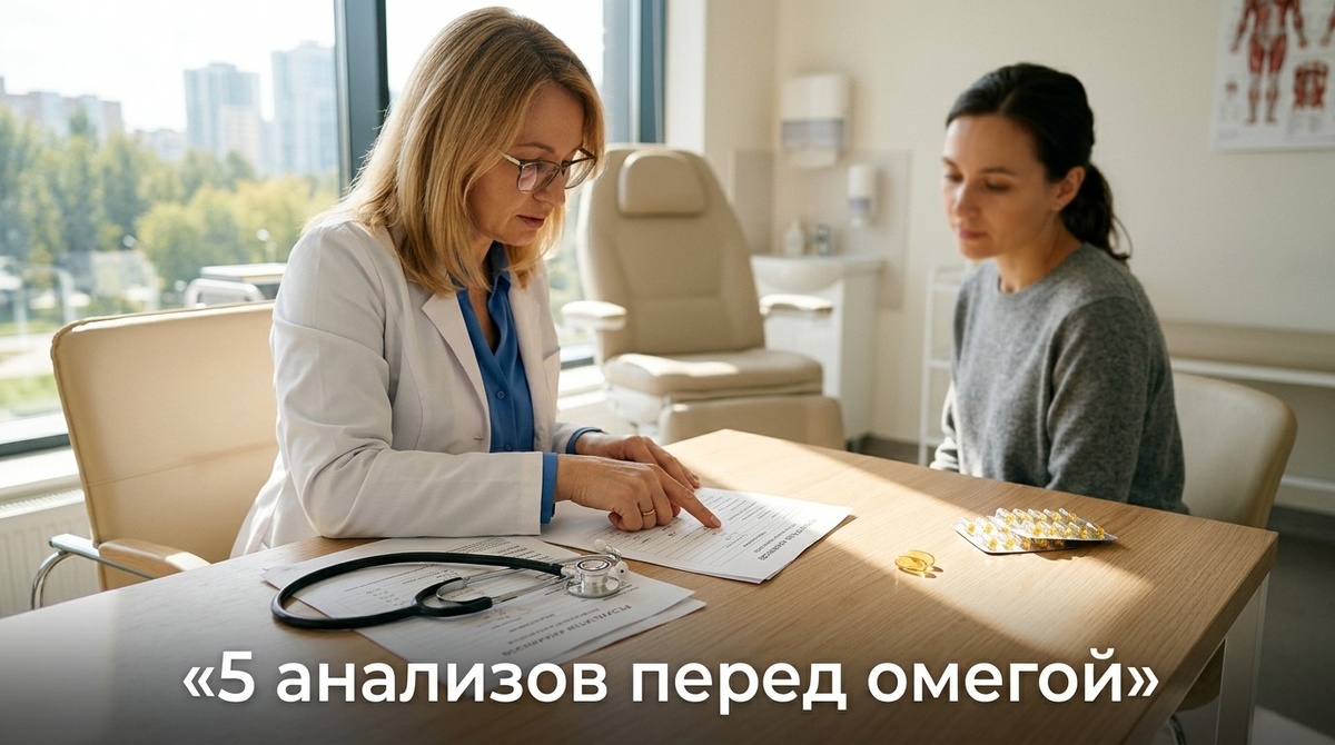 акие пять анализов я как нутрициолог прошу принести до того, как мы обсудим омега-3, льняное масло или просто увеличение жиров в тарелке